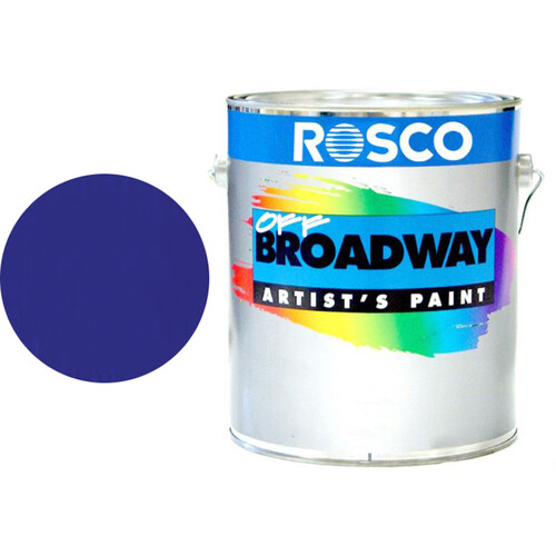 Rosco Off Broadway Paint - Ultramarine Blue - 1 Gal.