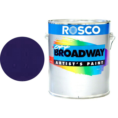 Rosco Off Broadway Paint - Purple - 1 Gal.