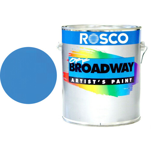 Rosco Off Broadway Paint - Sky Blue - 1 Gallon (3.785 liters)
