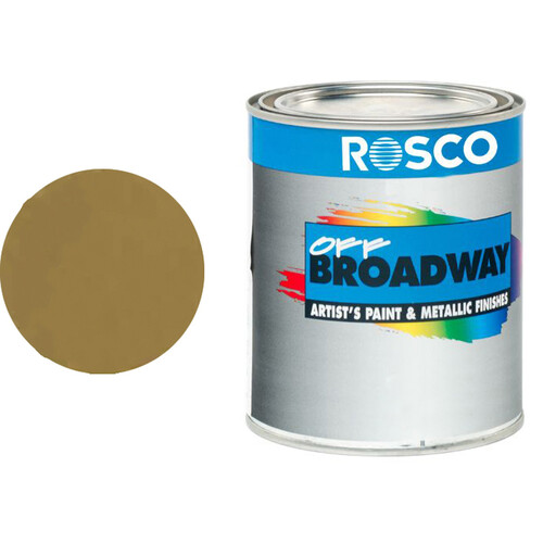 Rosco Off Broadway Paint - Gold - 1 Pt.
