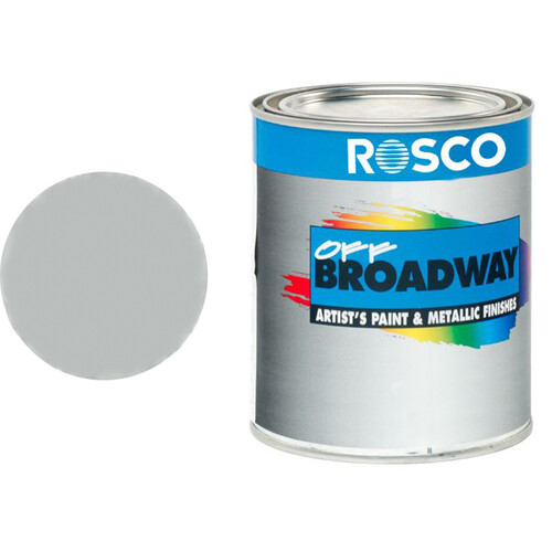 Rosco Off Broadway Paint - Silver - 1 Pt.