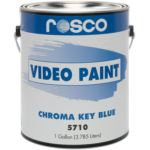 Rosco Chroma Key Paint (Blue, 1 Gallon)