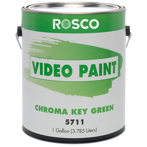 Rosco Chroma Key Paint (Green, 5 Gallons)