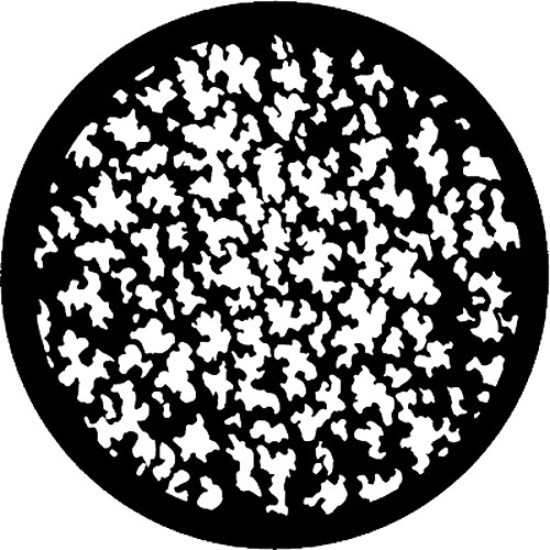 Rosco Steel Gobo #7119 - Leaf Breakup (Small) - Size E