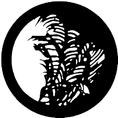 Rosco Steel Gobo #7127 - Palm Leaf