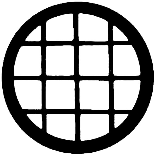 Rosco Steel Gobo #7136 - Circular