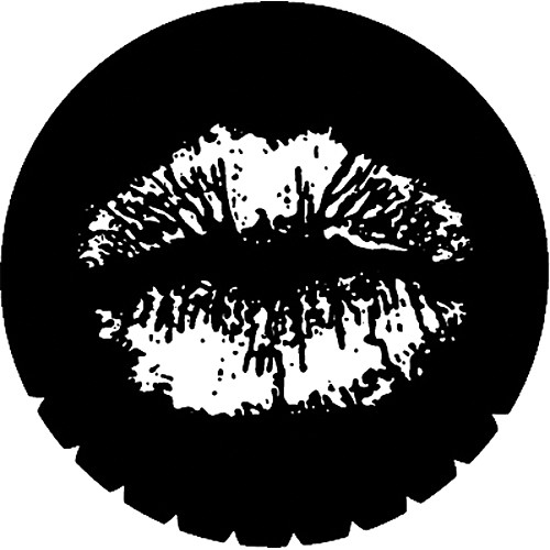 Rosco Steel Gobo #7219 - Lips - Size E