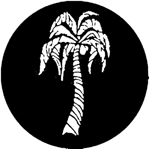 Rosco Steel Gobo #7222 - Tropical Palm - Size A