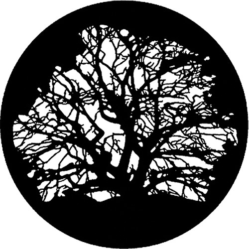 Rosco Steel Gobo #7320 - Tree 3 - Size B
