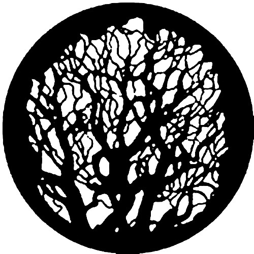 Rosco Steel Gobo #7404 - Tree 4
