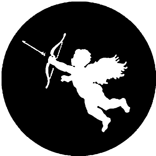 Rosco Steel Gobo #7436 - Cupid
