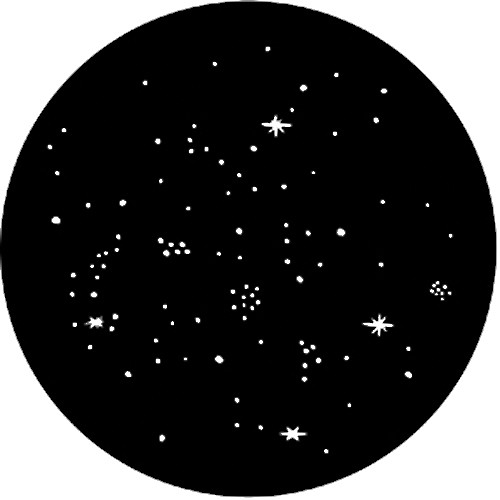 Rosco Steel Gobo #77514 - Star Cluster - Size B