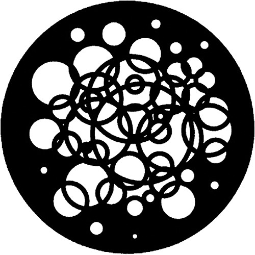 Rosco Steel Gobo #7583 - Circles - Size E