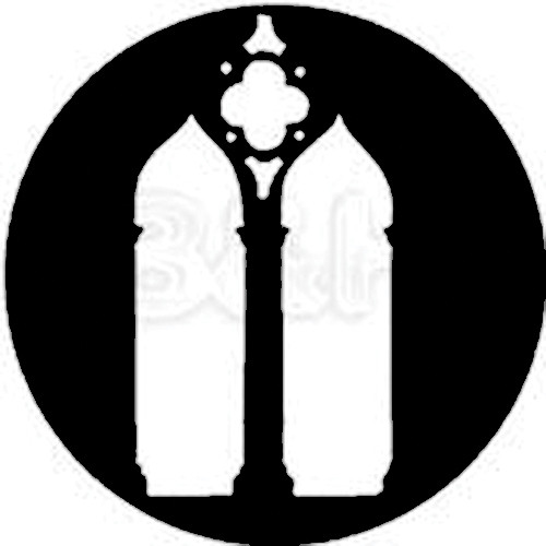 Rosco Steel Gobo #7705 - Church Windows