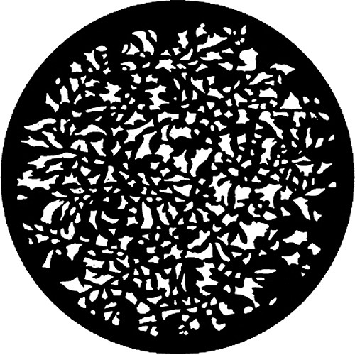 Rosco Steel Gobo #7732 - Realistic Leaves - Size B