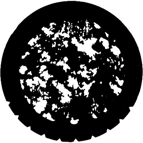 Rosco Steel Gobo #7764 - Amorphous - Size B