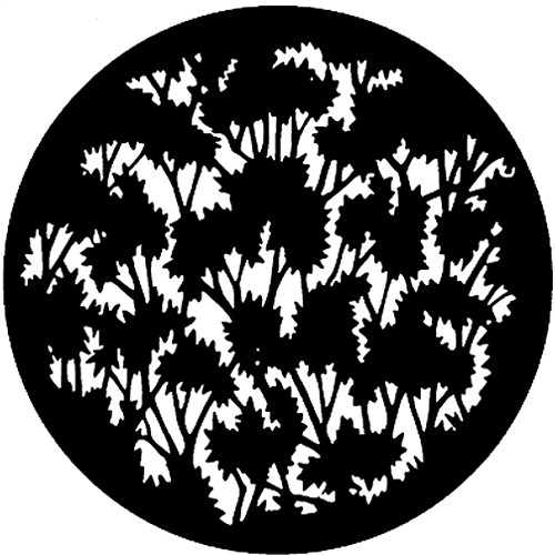 Rosco Steel Gobo #7779 - Foliage (Medium) - Size E