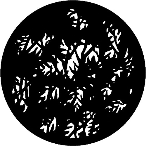 Rosco Steel Gobo #7780 - Dense Leaves - Size E