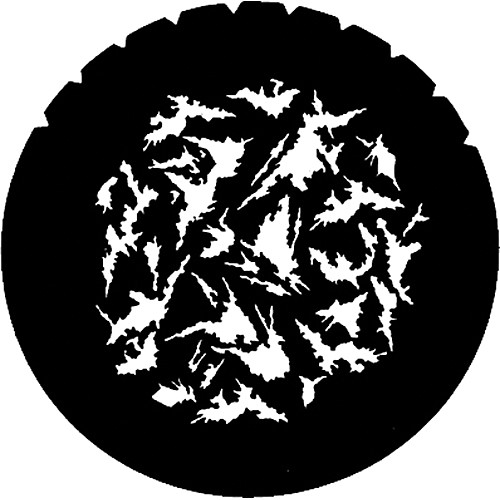 Rosco Steel Gobo #7797 - Thicket - Size E