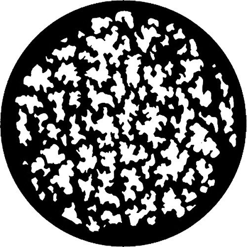 Rosco Steel Gobo #7805 - Leaf Breakup (Medium) - Size E