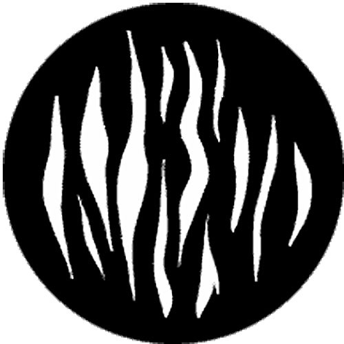 Rosco Standard Steel Gobo #78130E Ripple - Large(E = Size 37.5mm)