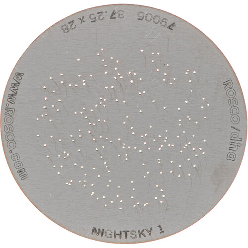 Rosco Nightsky Standard Steel Gobo 79005 Size (E)