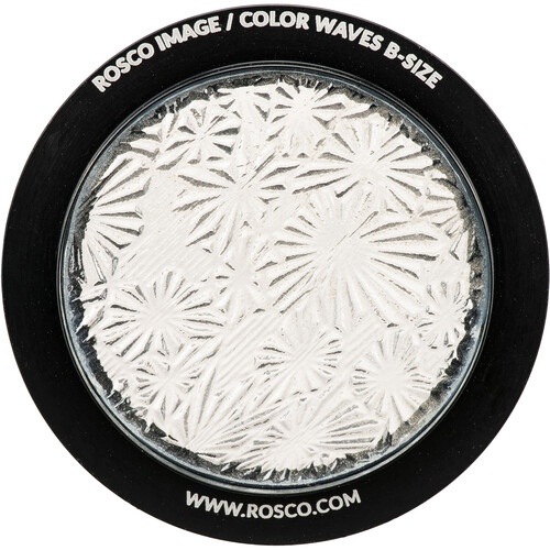Rosco Image Effects Black and White Glass Gobo - #33600 - Flower (86mm = 3.4")