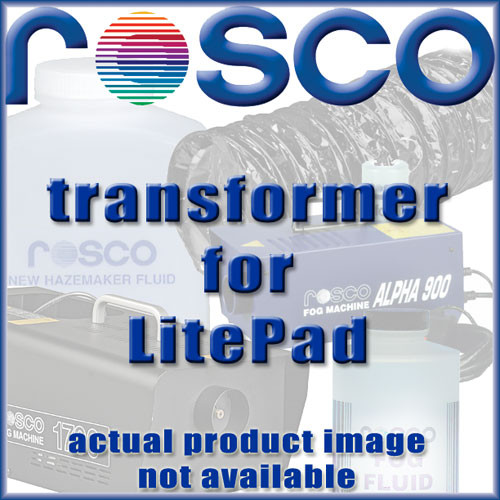 Rosco Transformer for 3x3", 3x6", 6x6" LitePads (120VAC)