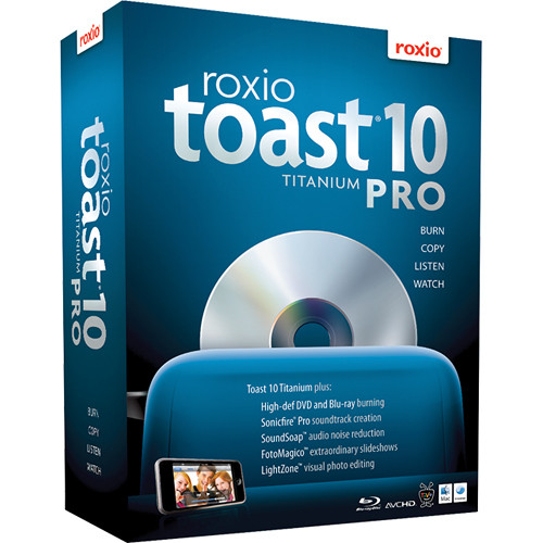 Roxio Toast 10 Titanium Pro
