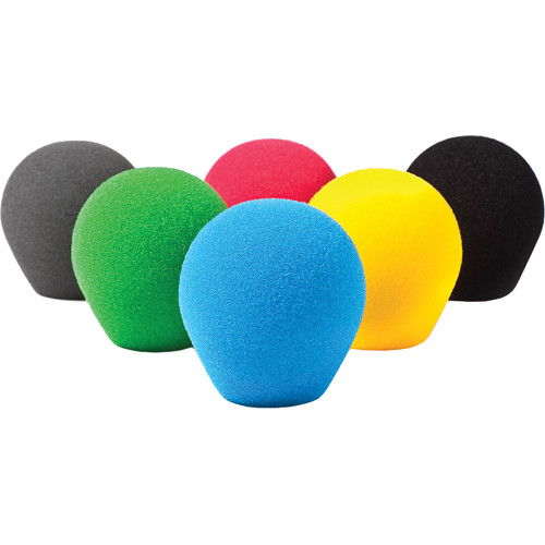Rycote 18/32 Small Diaphragm Mic Foam [Multi-Color] (5-Pack)