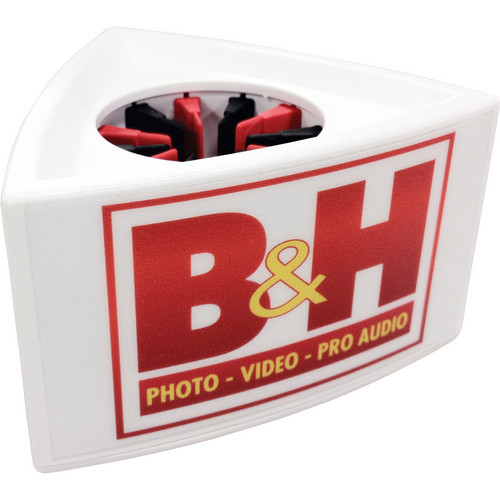 Rycote Custom-Printed 5-Piece Label Set for 5 Triangular White Mic Flags (labels and printing for 1 logo only, 5 mic flags sold separately)
