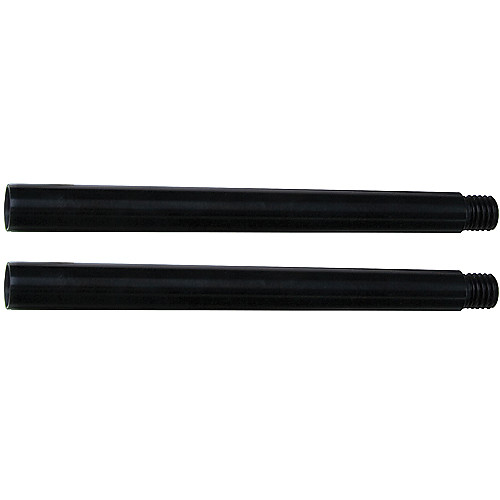 SHAPE 15mm Extension Rods (Pair, Black, 6")