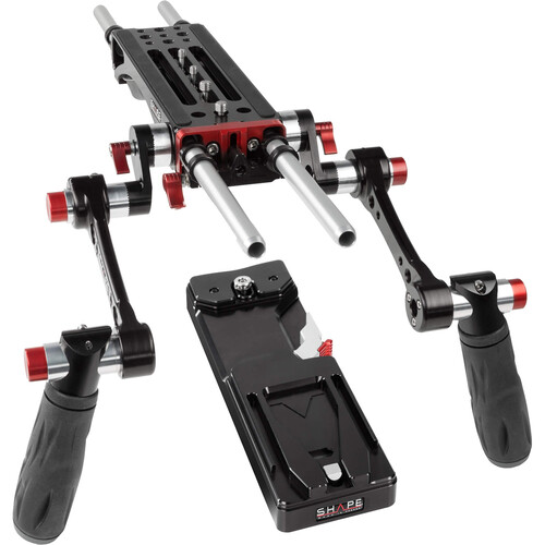 SHAPE BP7000 V-Lock Quick Release Baseplate Kit