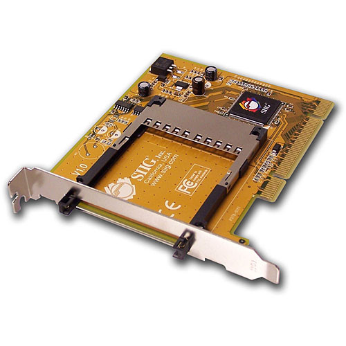 SIIG PCI to PC Card-M - PCMCIA Host Card for Mac Desktops