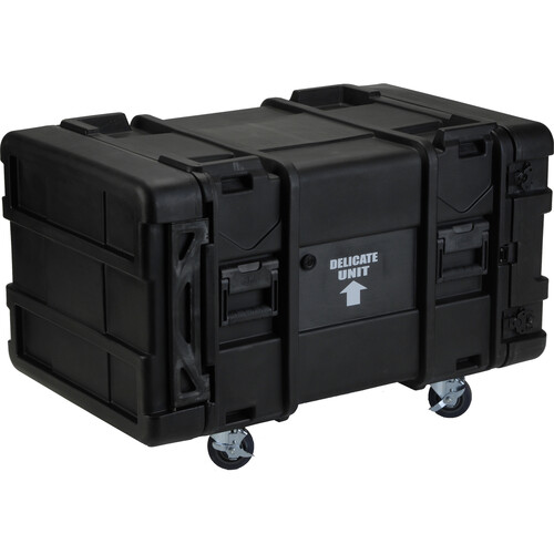 SKB 3SKB-R908U28 28" Deep 8U Roto Shock Rack Case (Black)