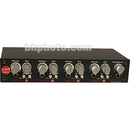 SM Pro Audio DI-4 - 4 Channel Line Level Direct Box