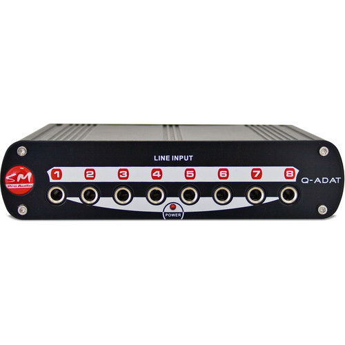 SM Pro Audio Q-ADAT 8-Channel Analog to ADAT Converter