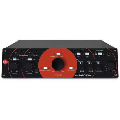 SM Pro Audio M-Patch 4M - Passive Monitor Controller with Talkback