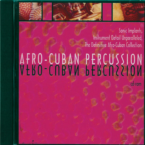 SONiVOX Sample CD: Afro-Cuban Percussion (GigaStudio2)