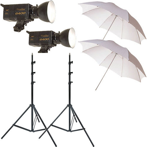 SP Studio Systems Excalibur 6400 2-Light Lighting Kit