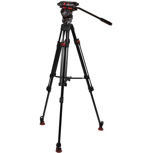 Sachtler 0375B-788 FSB-4 with Speed Lock and Panasonic Powerset Kit