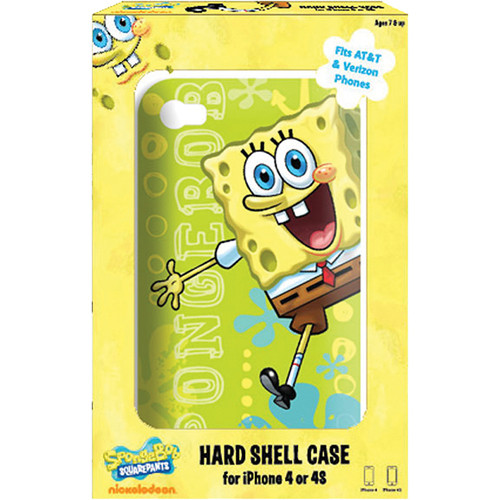 Sakar Spongebob Squarepants Hard Shell Case for iPhone 4 or 4S