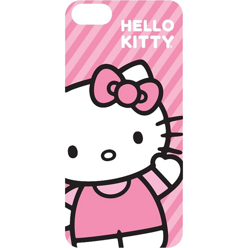 Sakar Hello Kitty iPhone 5 Shell Case (Pink/White Field)