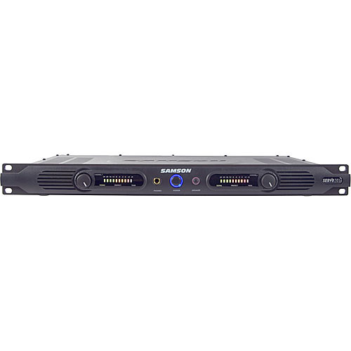 Samson Servo 201a Compact Stereo Power Amplifier (100W/Channel @ 4 Ohms)