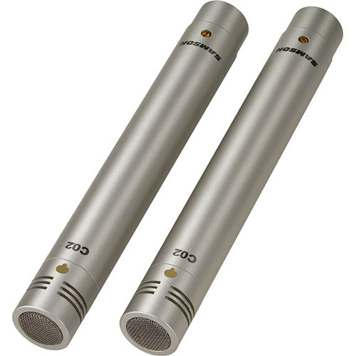 Samson C02 Pencil Condenser Microphones (Pair)
