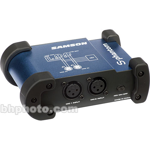 Samson S-Phantom 2 Channel 48V Phantom Power