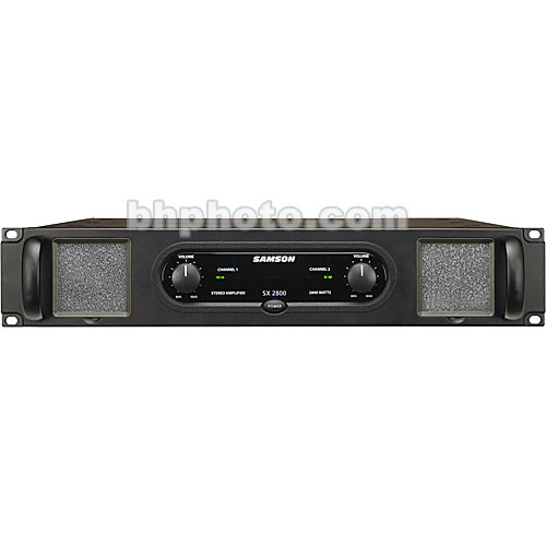 Samson SX2800 - 2-Channel Rack-Mount Power Amplifier