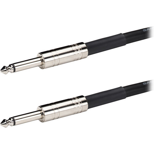 Samson 1/4" TS Phone Male to 1/4" TS Phone Male Speaker Cable (14 Gauge) - 30'