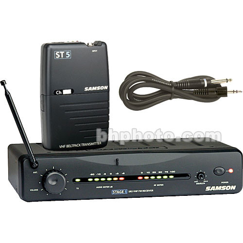 Samson Stage 5 Wireless Instrument System - Channel 6 / 192.6 MHz