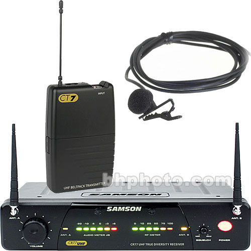 Samson Concert 77 - Wireless Lavalier System  (U2 / 801.875 MHz)